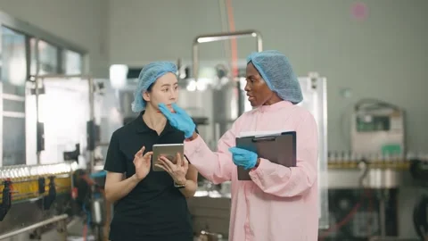 Quality Control in Production Line Stock Footage 336782840