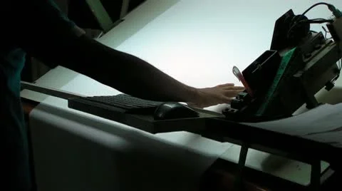 Quality Control for Textile Factory Stock-Footage 10697952