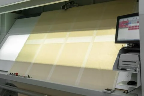 Quality control of textiles Stock Photos