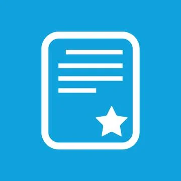 Quality document icon Stock Illustration