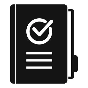 Quality folder icon simple vector. Document file 库存插图