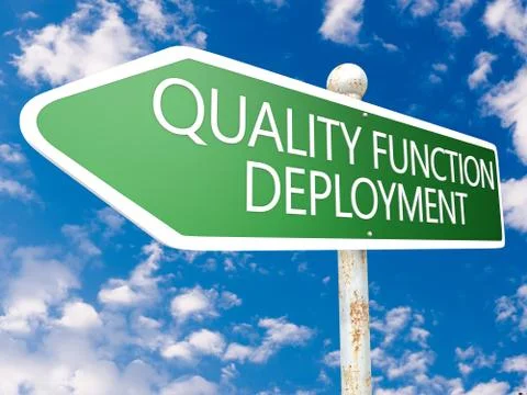 Quality function deployment Illustrazione stock