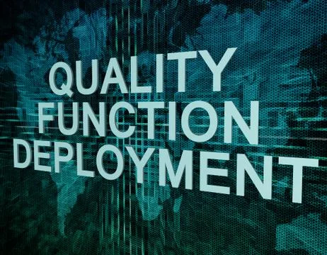 Quality function deployment Stock Illustration