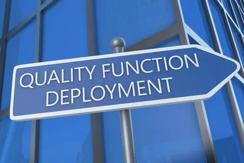 Quality function deployment Stock Illustration