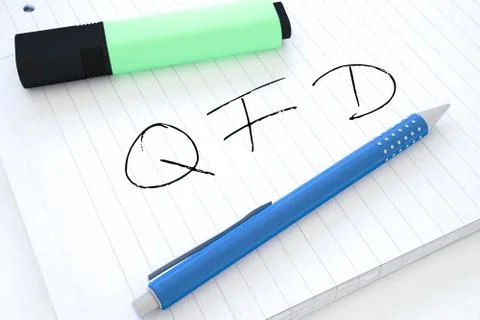Quality Function Deployment Stock Illustration