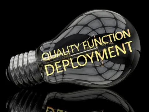 Quality Function Deployment Stock Illustration