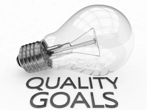 Quality Goals Stock Illustration