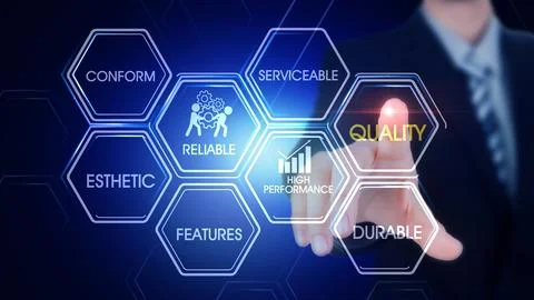 QUALITY Illustrazione stock