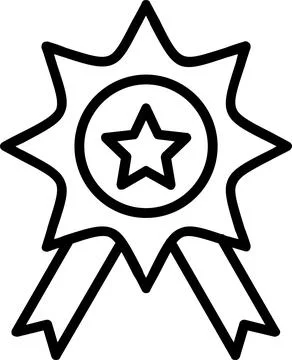Quality Line Icon Design Stock Illustration