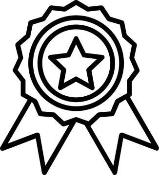 Quality Line Icon Design Stock Illustration