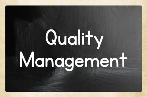 Quality management concept Stock Photos