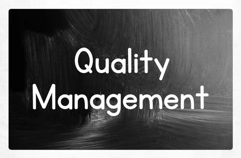 Quality management concept Stock Photos