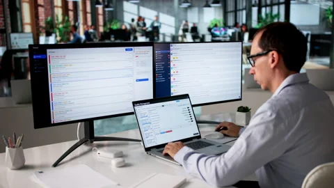 Quality Manager Reviewing CAPA Reports For Process Improvement Stock Footage 335879359