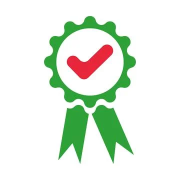 Quality mark, vector. Ilustración de archivo