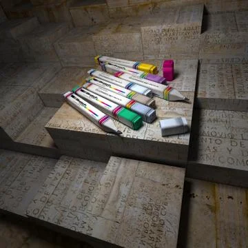 Quality markers Stock Illustration