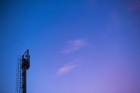 Quality of mobile coverage Stock Photos