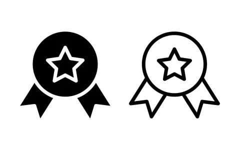 Quality or Reward icon vector illustration Stock Illustration