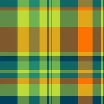 Quality pattern tartan plaid, flowing fabric texture textile. Ireland check.. Stock Illustration