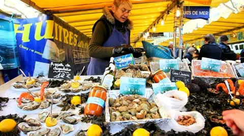 Quality Seafood Video stock 10878741