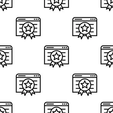 Quality seamless pattern vector illustration イラスト素材
