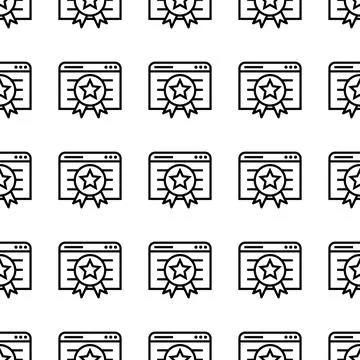 Quality seamless pattern vector illustration イラスト素材