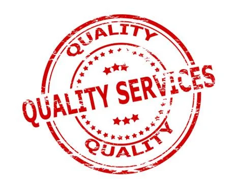 Quality services Stock Illustration