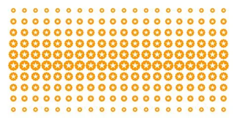 Quality Shape Halftone Effect Stock Illustration