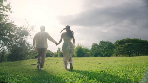 Quality sweet time vacations moment of newlywed asia young couple Видео 261399761