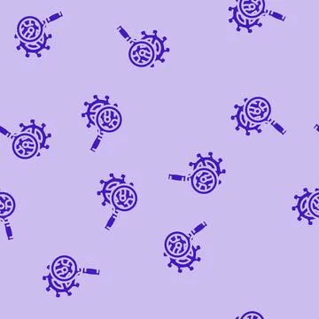 Quality testing tool work glyph vector seamless pattern Stock Illustration