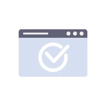 Quality web site icon flat vector. Learn doubt Stock Illustration