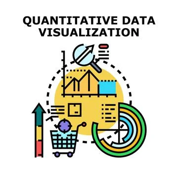 Quantitative data visualization for business analysis 库存插图