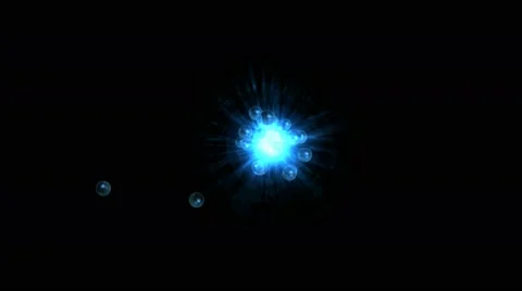 Quantum 4k Animated Background with Alpha Channel Stock Footage 40669983
