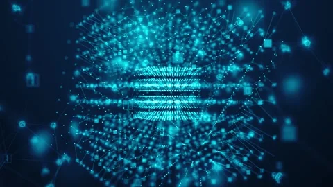 Quantum Bit Qubit Superposition Technology Stock-Footage 276205295