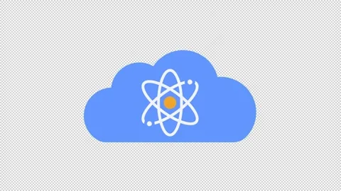 Quantum Cloud Stock Footage 321104323