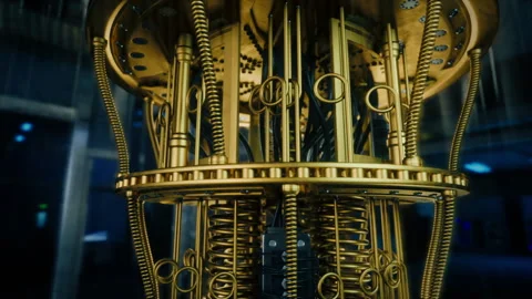 Quantum Computer Establishing B Roll Stock Footage 319994417