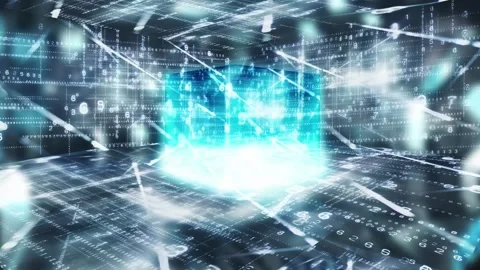Quantum Computer Stock Footage 295135026