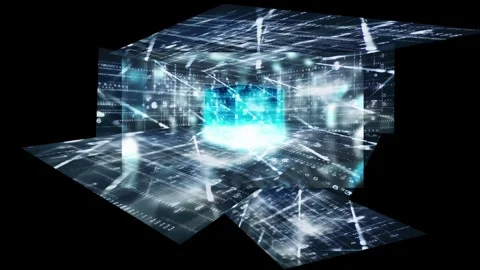 Quantum Computer Stock Footage 295150674
