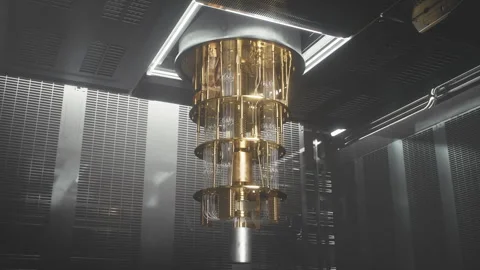 Quantum Computer Lab Overview in 4K ColorS02 ProResHQ Stock Footage 313658720