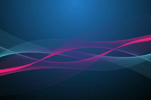 Quantum computer technology concept. Deep learning artificial intelligence. Big Stock Illustration