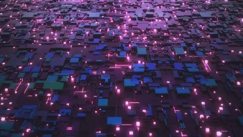 Quantum computing concept. Stock Footage 88017328