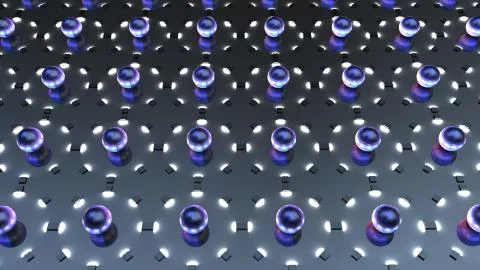 Quantum computing Illustrazione stock