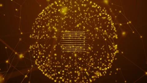 Quantum Computing Information Processing Quantum Data Stock Footage 276205092