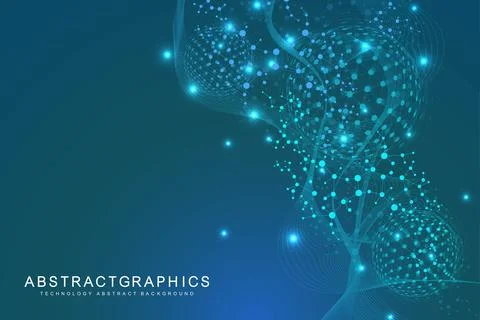 Quantum computing. Quantum processing. Artificial intelligence quantum computer Illustrazione stock