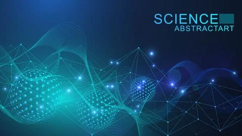 Quantum computing. Quantum processing. Artificial intelligence quantum computer イラスト素材