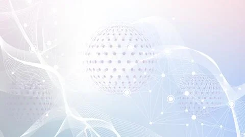 Quantum computing. Quantum processing. Artificial intelligence quantum comp.. Foto stock