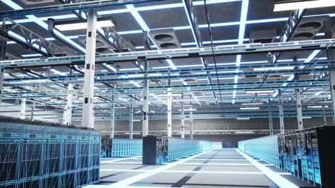 Quantum computing, scientific research in data center Stock Footage 327624700