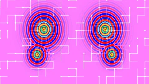 Quantum Computing Simulation Animation Stock Footage 331990841