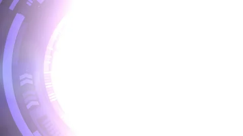 Quantum Computing text science on HUD animation cinematic title Stock Footage 226572410