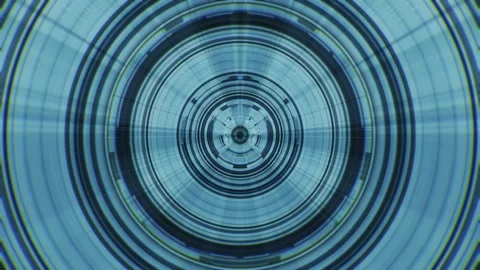 Quantum Data Vortex Tunnel 5 Stock Footage 322589340