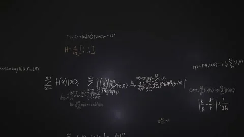 Quantum factorization algorithm. scientific and technical achievements, Stock Footage 220504822